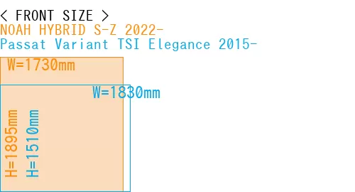 #NOAH HYBRID S-Z 2022- + Passat Variant TSI Elegance 2015-